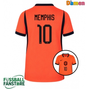 Niederlande Memphis Depay #10 Replik Heimtrikot Damen WM 2026 Kurzarm